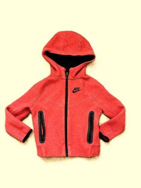 Nike Toddler Scuba Style Hoodie 3T Red